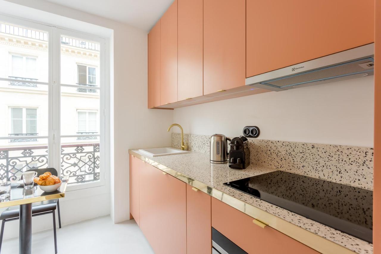 Habitat Parisien - 2Br-2Ba - Marais - Centre Pompidou Lägenhet Exteriör bild