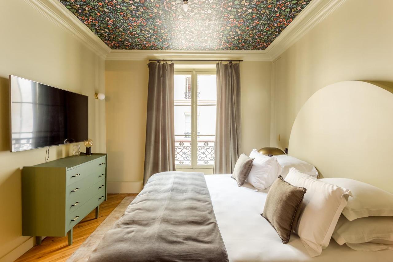 Habitat Parisien - 2Br-2Ba - Marais - Centre Pompidou Lägenhet Exteriör bild