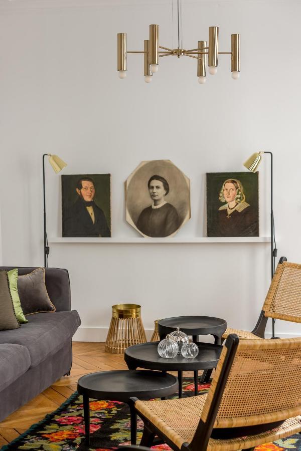 Habitat Parisien - 2Br-2Ba - Marais - Centre Pompidou Lägenhet Exteriör bild