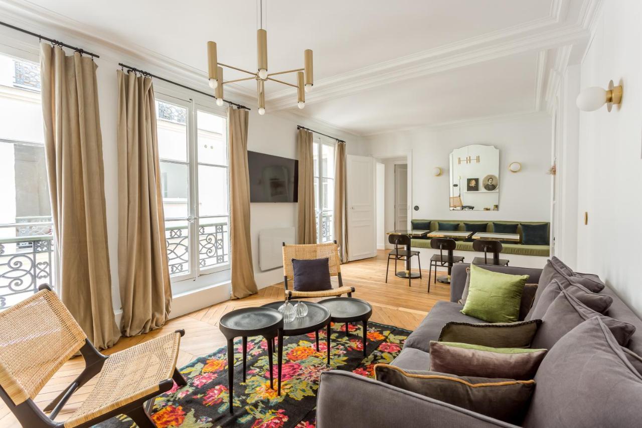 Habitat Parisien - 2Br-2Ba - Marais - Centre Pompidou Lägenhet Exteriör bild