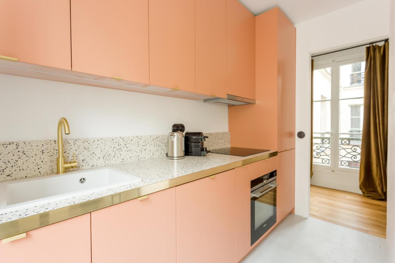 Habitat Parisien - 2Br-2Ba - Marais - Centre Pompidou Lägenhet Exteriör bild
