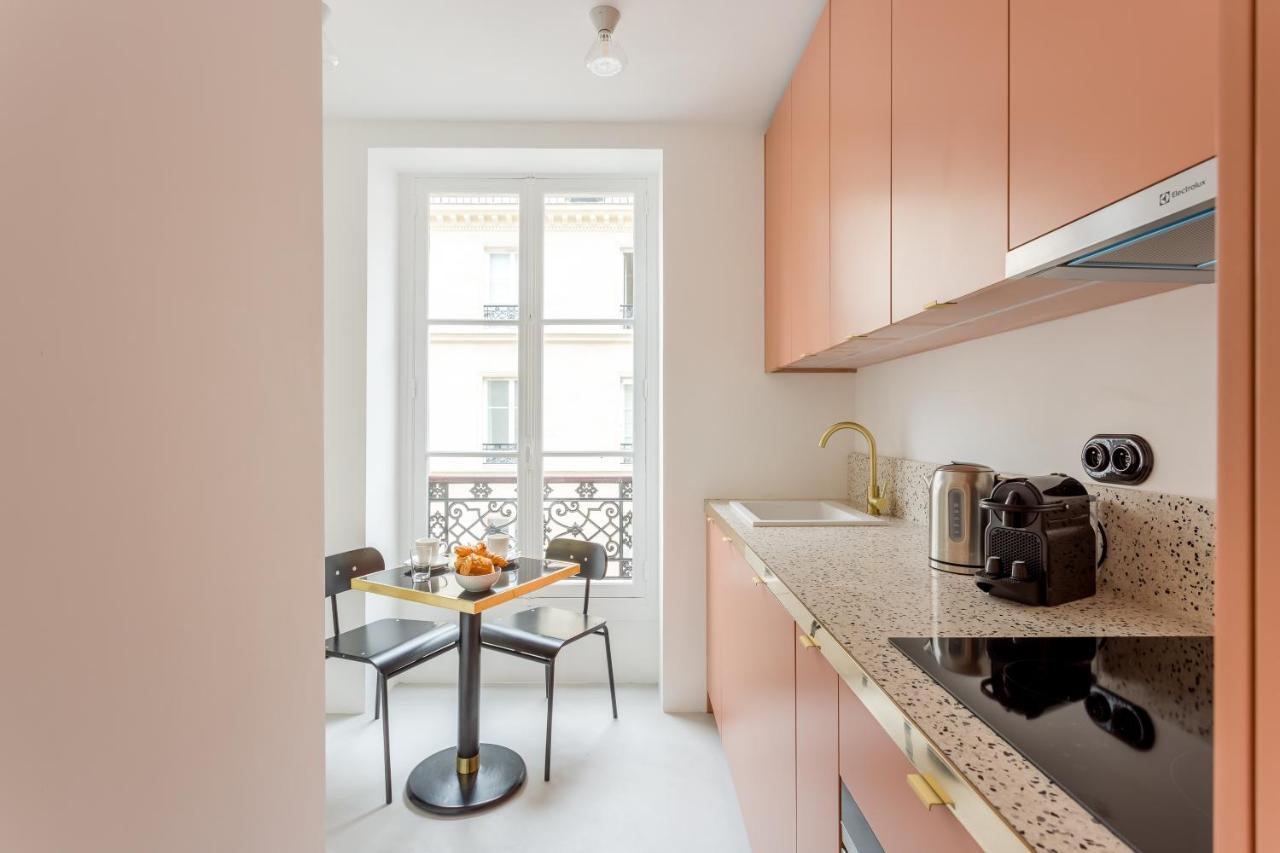 Habitat Parisien - 2Br-2Ba - Marais - Centre Pompidou Lägenhet Exteriör bild